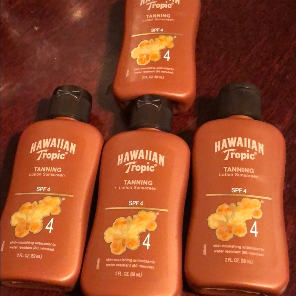 Hawaiian tropic tanning lotion